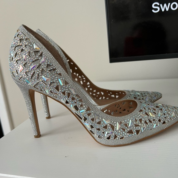 International concepts sparkly rhinestone heels - Picture 3 of 5